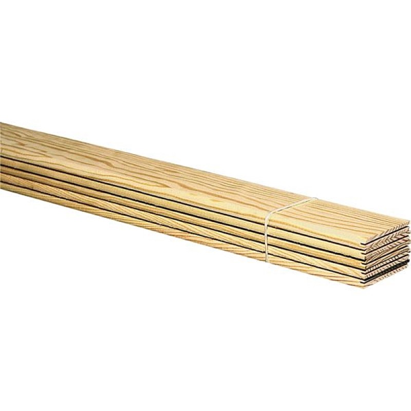 5 plinthes pin rustique 1x7x200cm