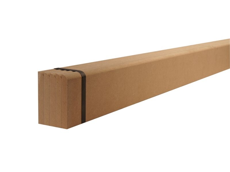 Lot de 5 plinthes MDF brut 0,9x6,8x200cm