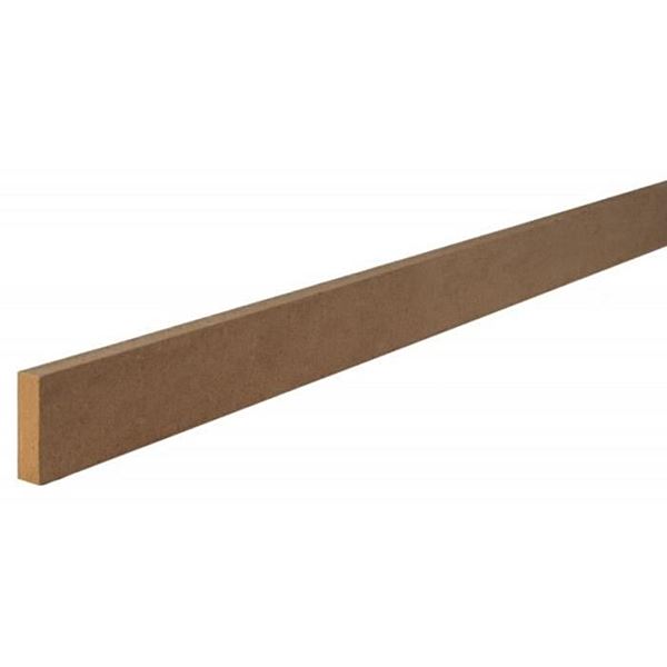 Tasseau bois MDF 1x3cm L.2,44m