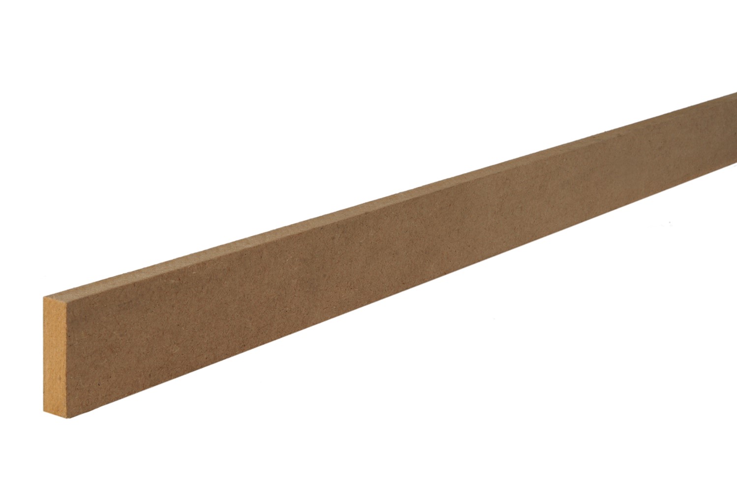 Tasseau bois MDF 1x4cm L.2,44m