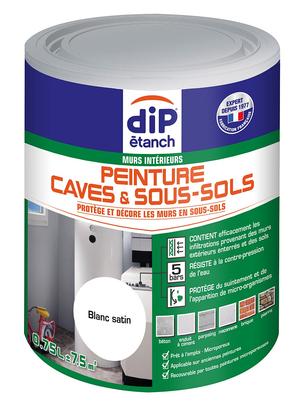 DIP PEINTURE CAVES & SOUS-SOLS 0.75L