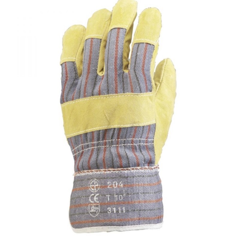 Gants docker en croûte vachette T10 gris - COVERGUARD