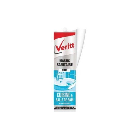 Mastic sanitaire 310ml VERITT 