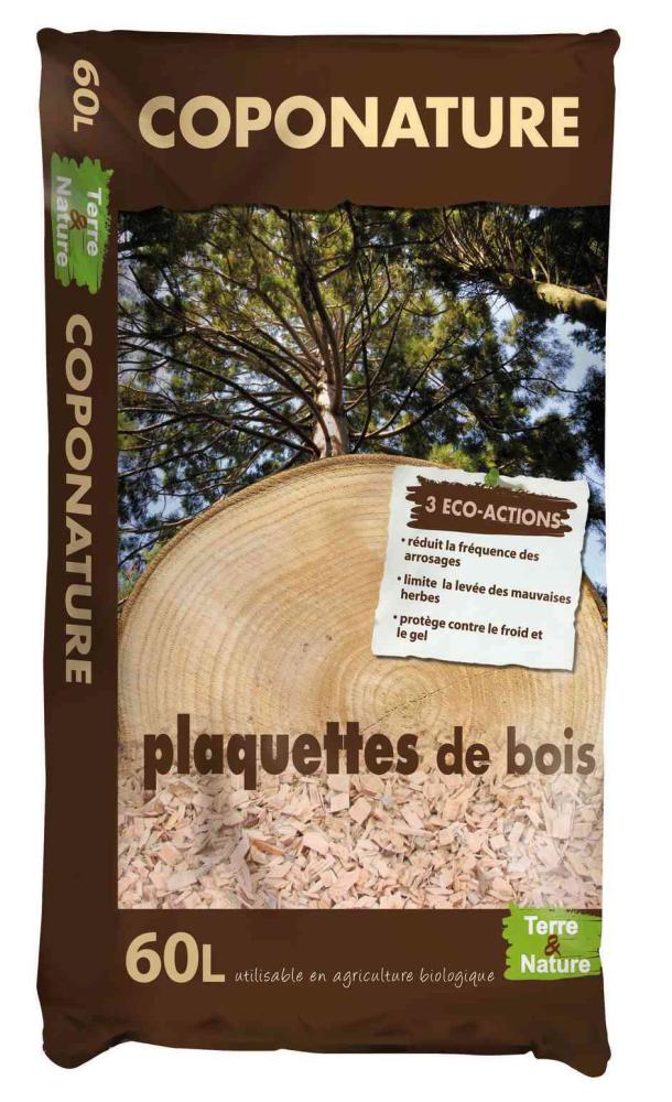 Plaquette de bois - Coponature - Bo végétal