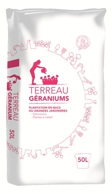 Terreau géranium 50L - Florentaise