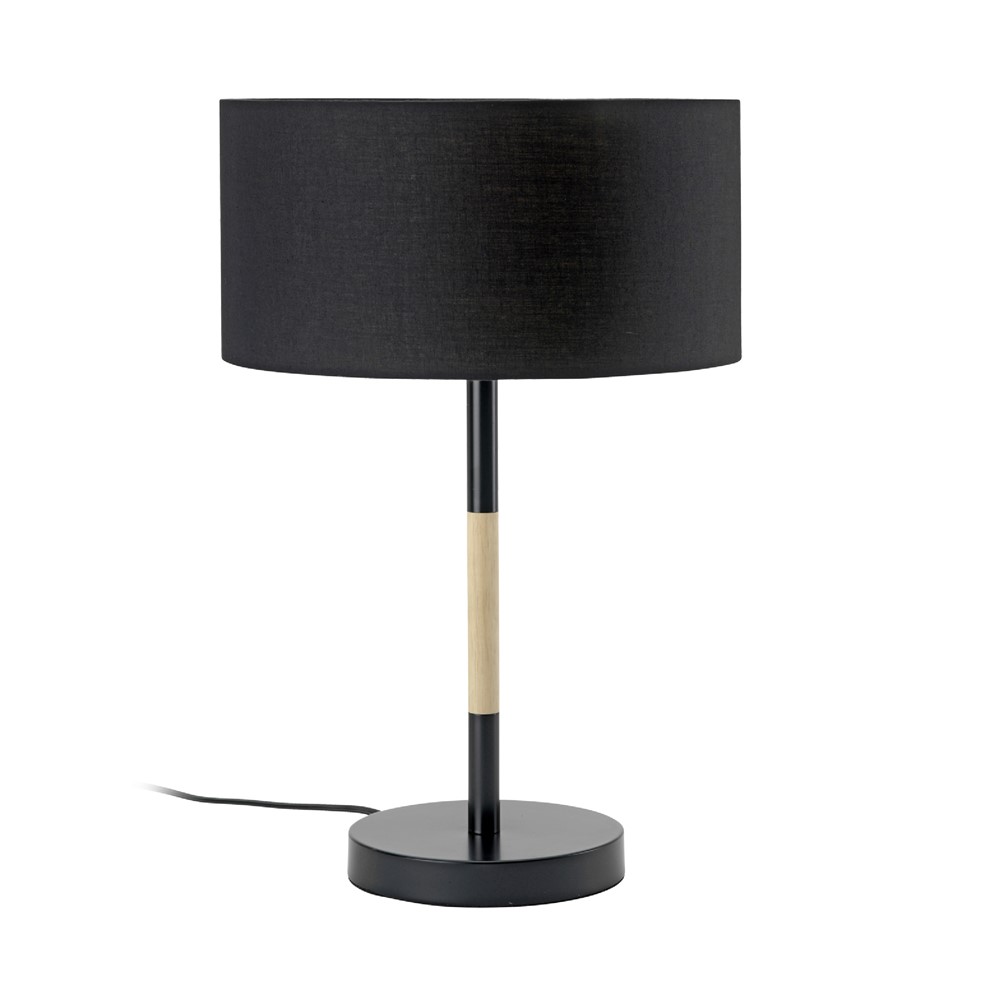 Lampe Lotta 46x30x30cm 28W Noir - MATHIAS