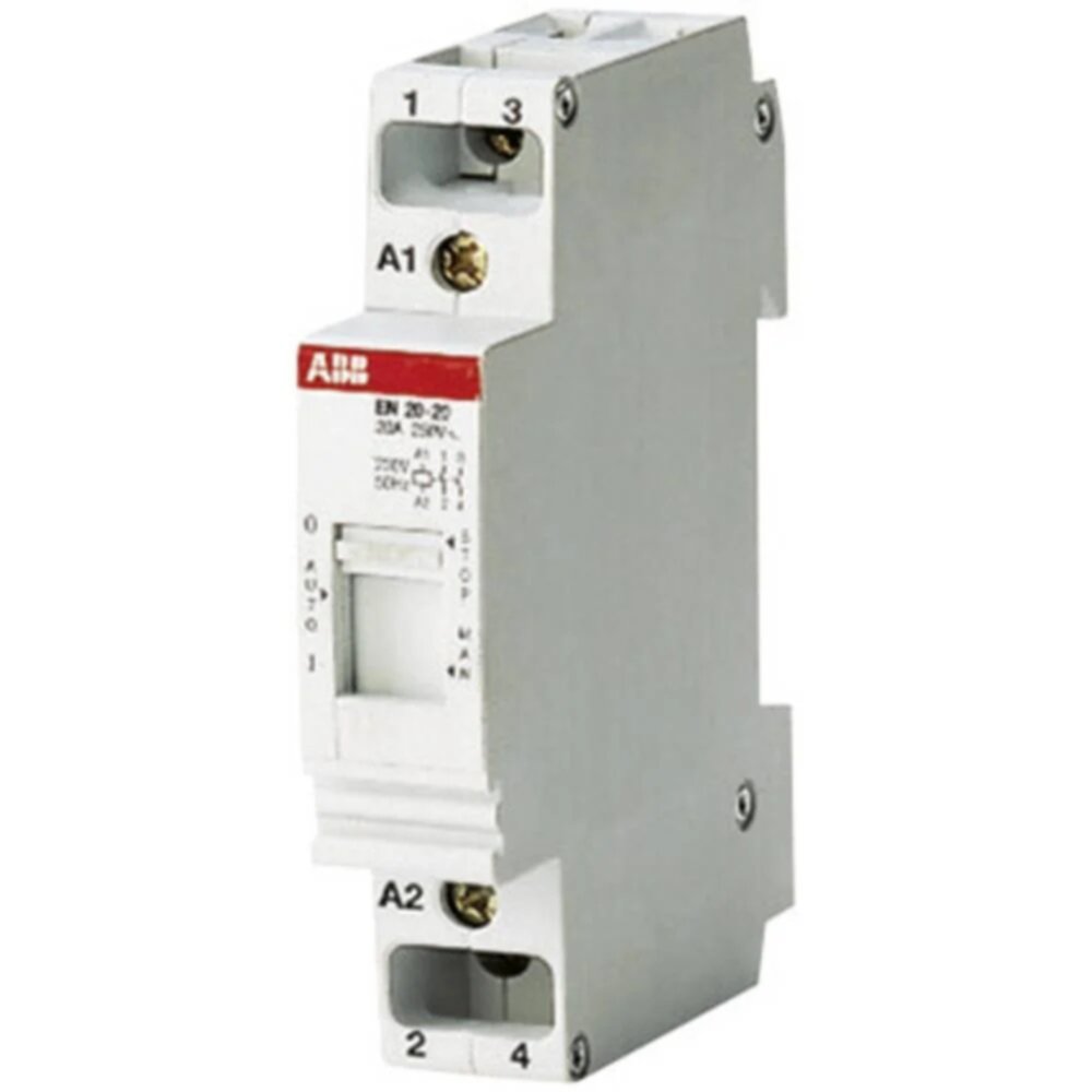 Contacteur Jour/Nuit ESBN 20A 2 NO 230V AC/DC - ABB