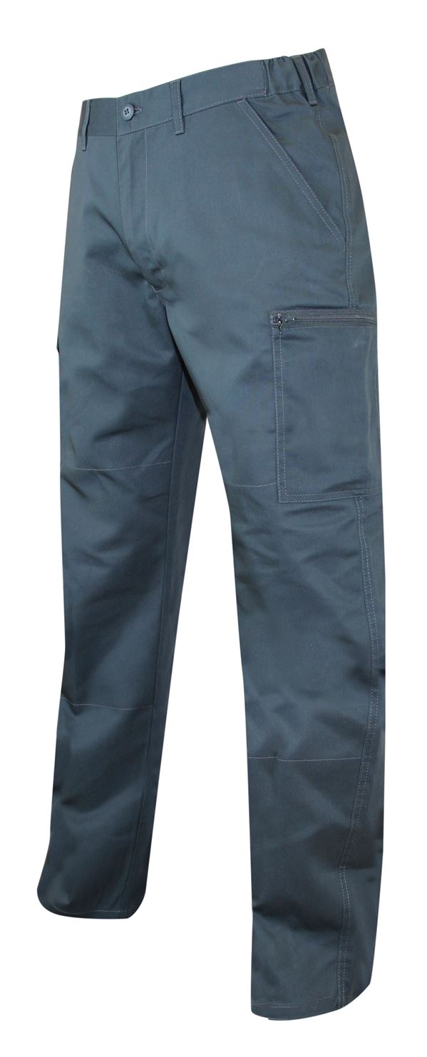 Pantalon multipoche vert 38 scie