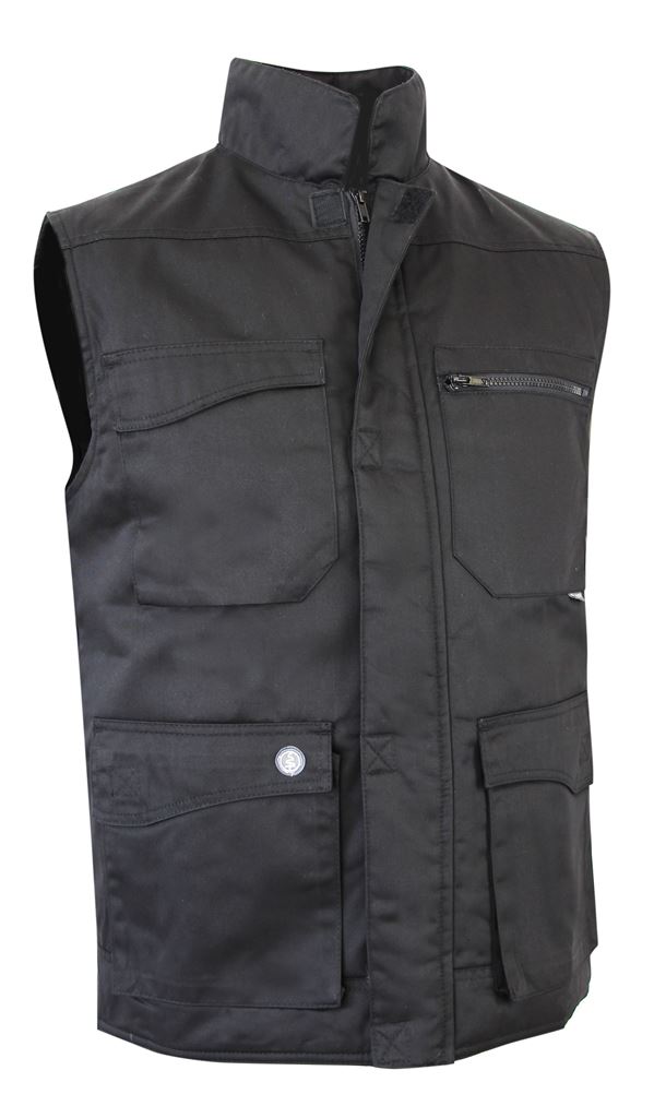 Bodywarmer noir 2 galet