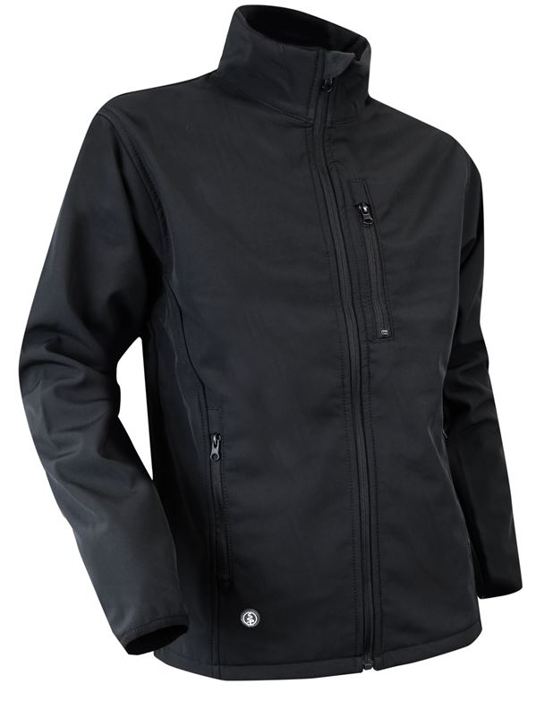 Blouson softshell noir 3 quartz