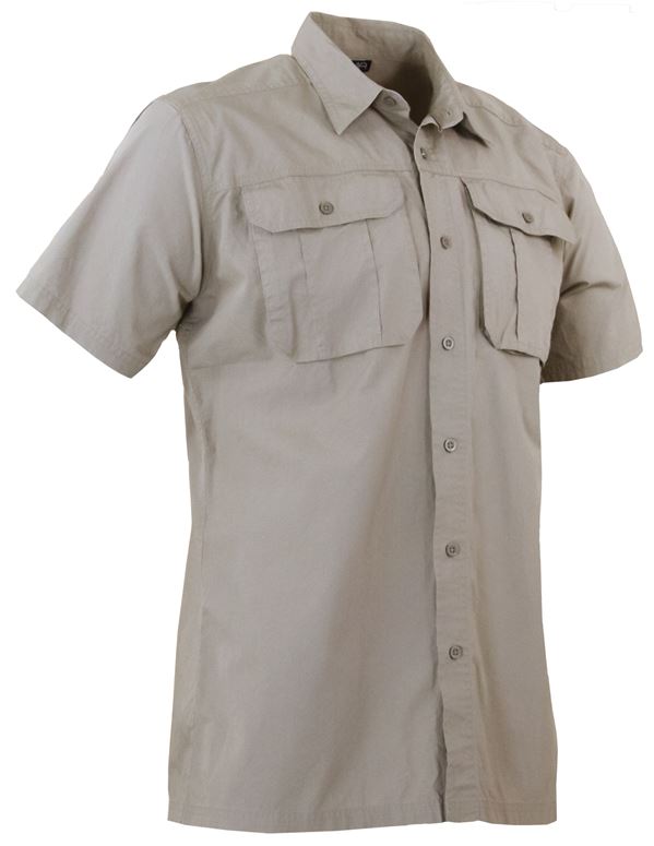 Chemise mc homme beige 4 baroud