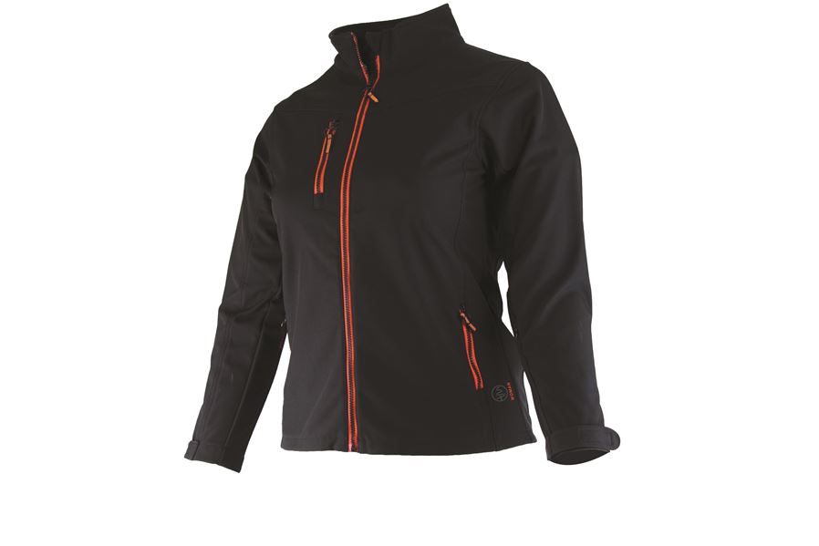 Veste softshell femme noir 1 alba