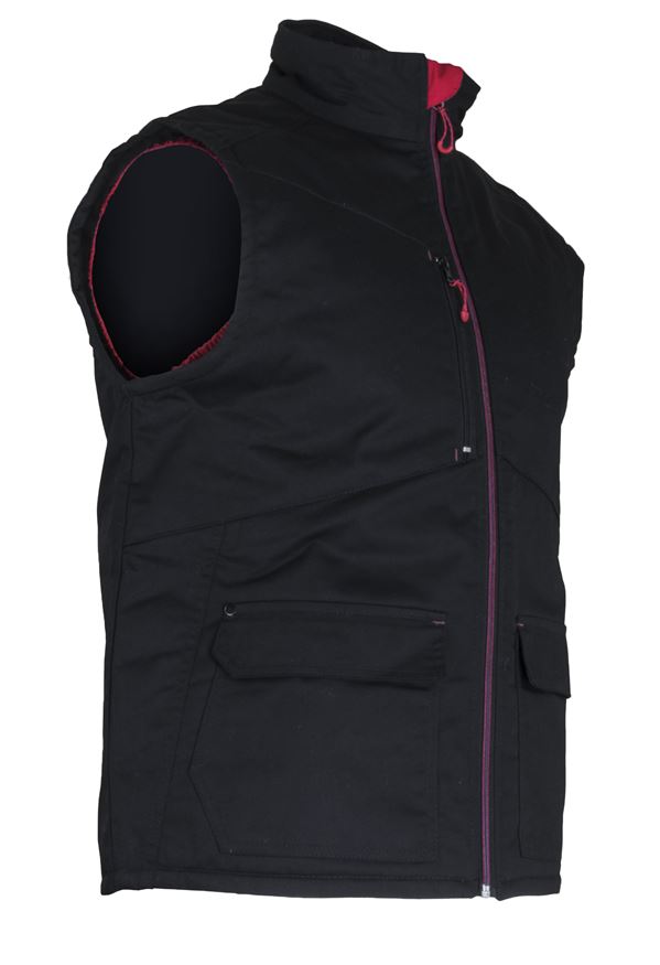 Bodywarmer homme noir 2 fusion