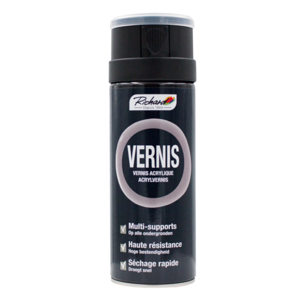 Vernis aérosol Brillant 400ml - RICHARD