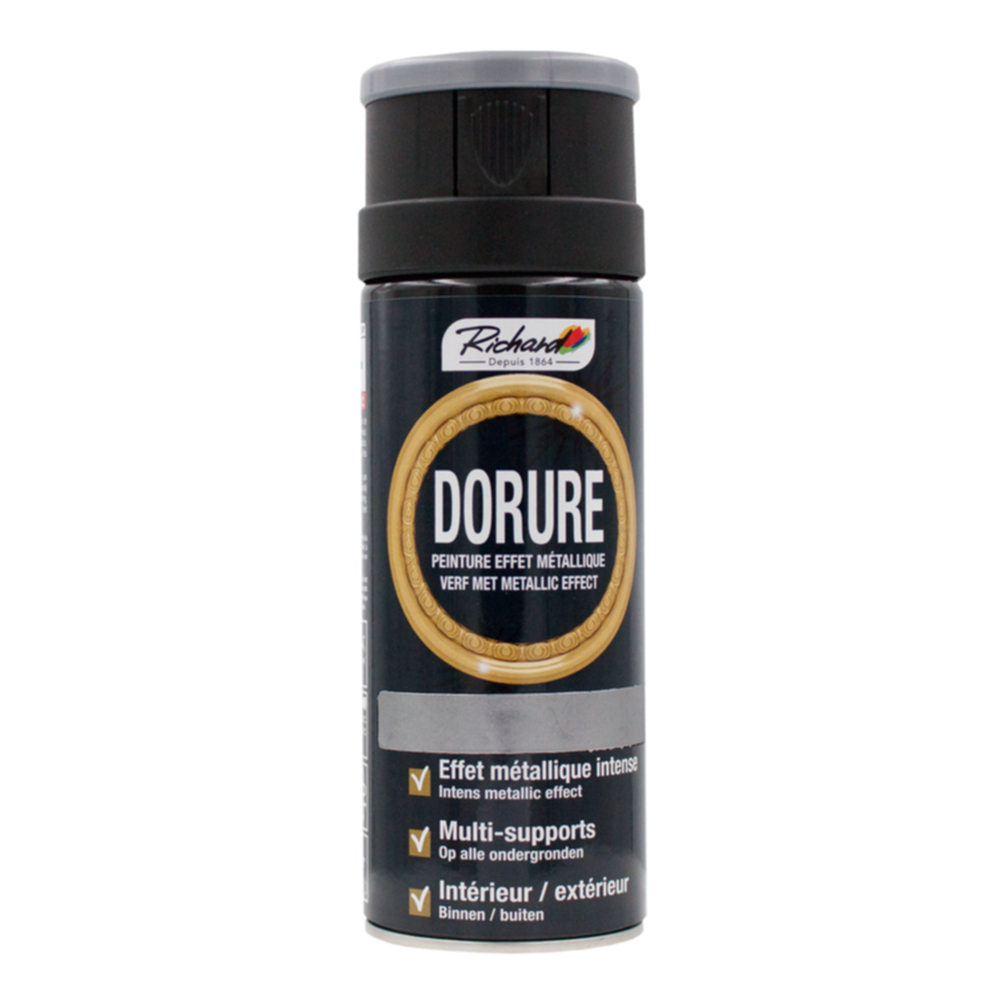 Peinture aérosol Dorure Fonte 400ml - RICHARD