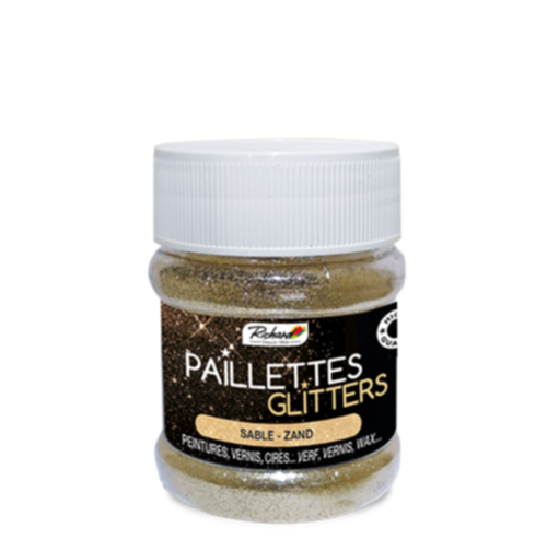 Additif paillettes peinture Sable 80gr                    