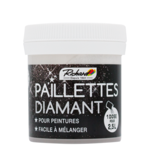 Additif paillettes peinture Diamant 30gr                  