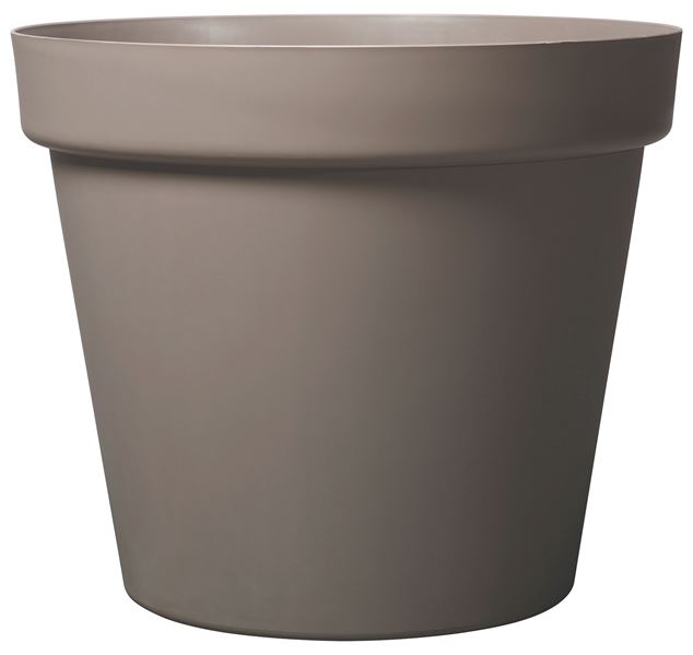 Pot 70cm taupe grandé