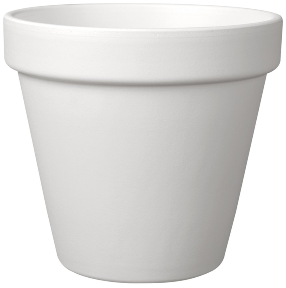 Pot de fleurs Vaso BigBand Talc ∅15,6x13,7cm