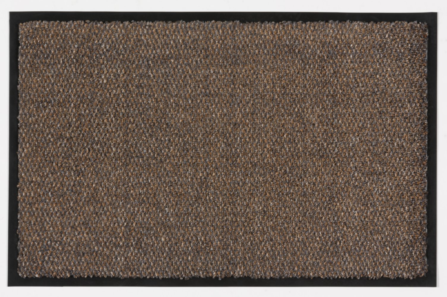 Tapis d'entrée absorbant et anti poussière Queyras 58x69cm marron - CORYL