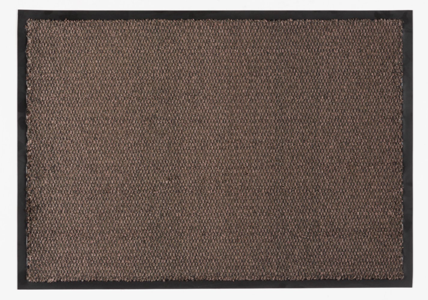 Tapis d'entrée absorbant et anti poussière Queyras 78x58cm marron - CORYL