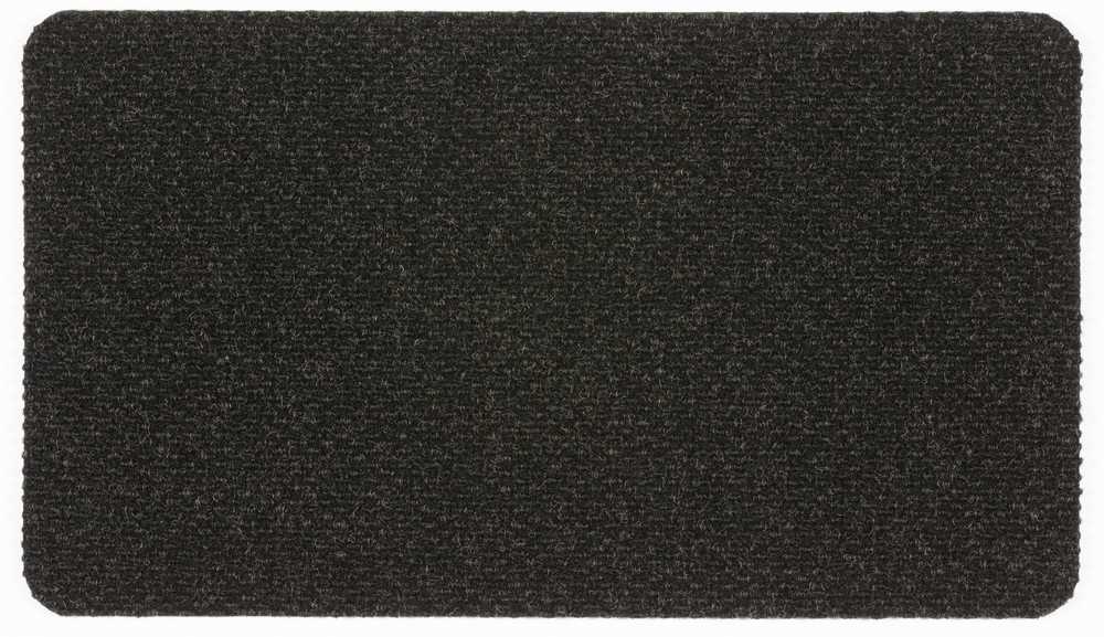 Tapis abrité brossant synthétique 70x40cm anthracite - CORYL