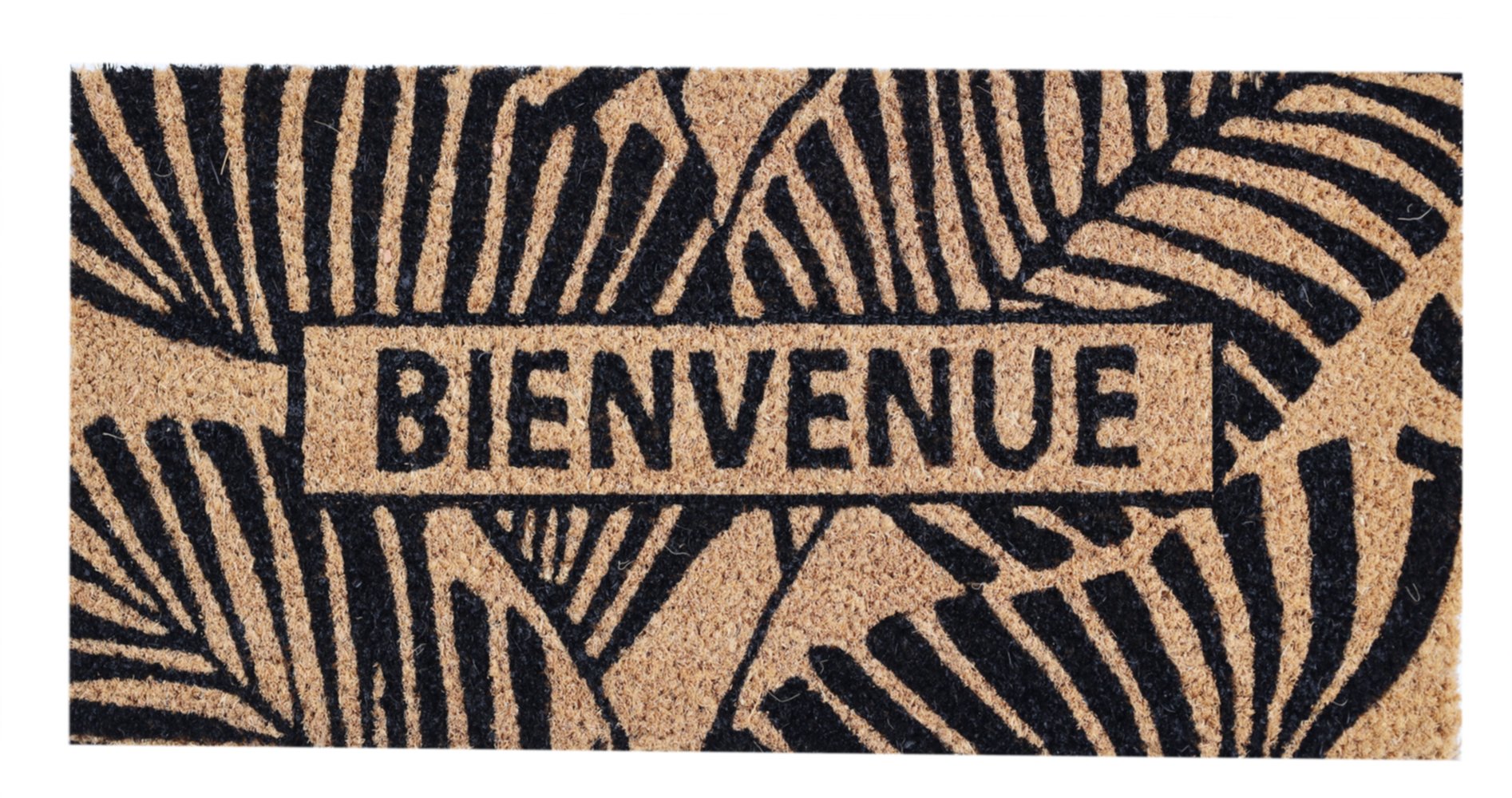 Tapis d'entrée abrité Coco Poucet Bienvenue 50x25cm