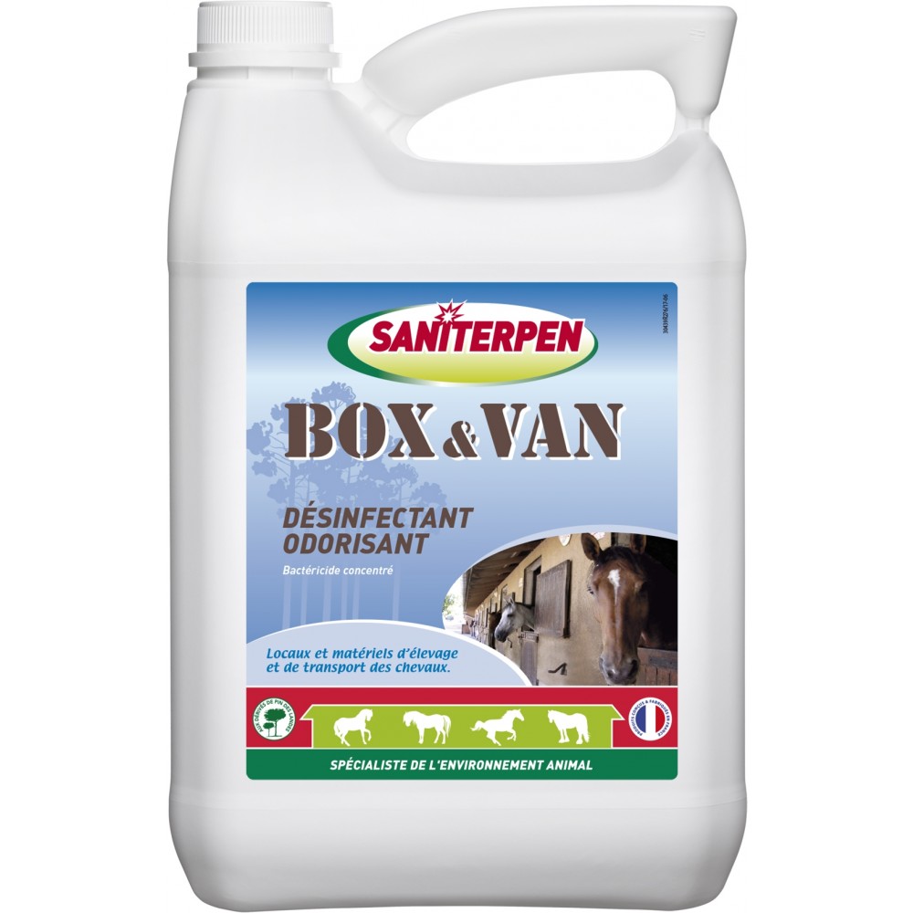 Désinfectant odorisant box & van 1 l sol ext