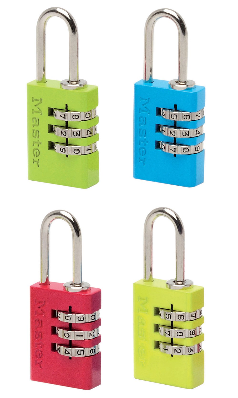 Cadenas à combinaison programmable 20 mm en aluminium - MASTER LOCK