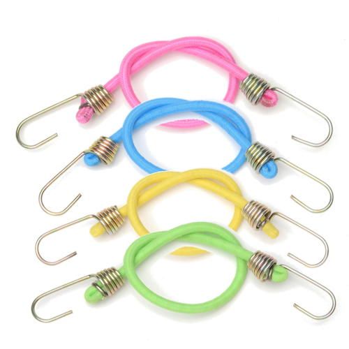 Set de 4 mini tendeurs fluo 25cmx4mm