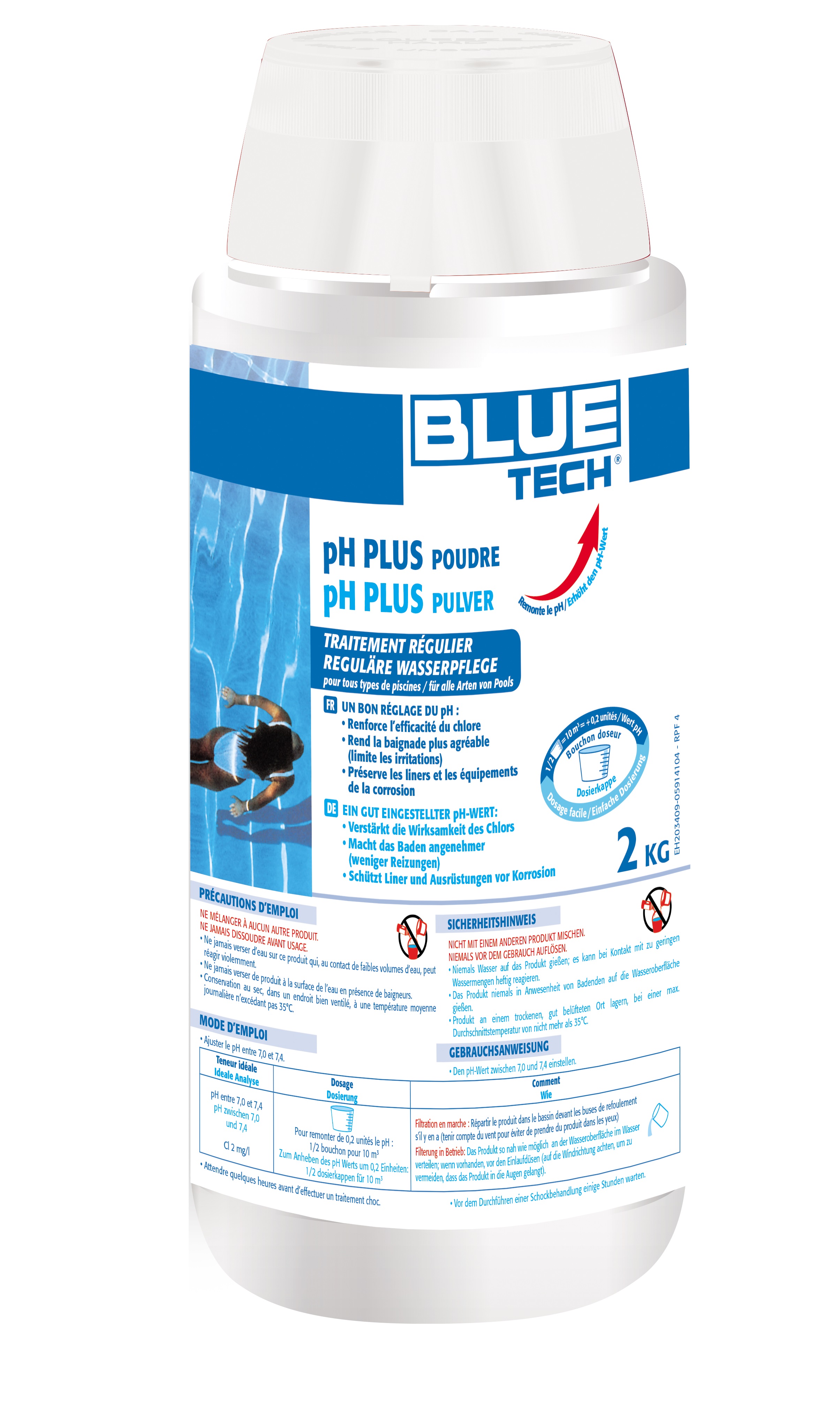 Ph plus poudre 2kg