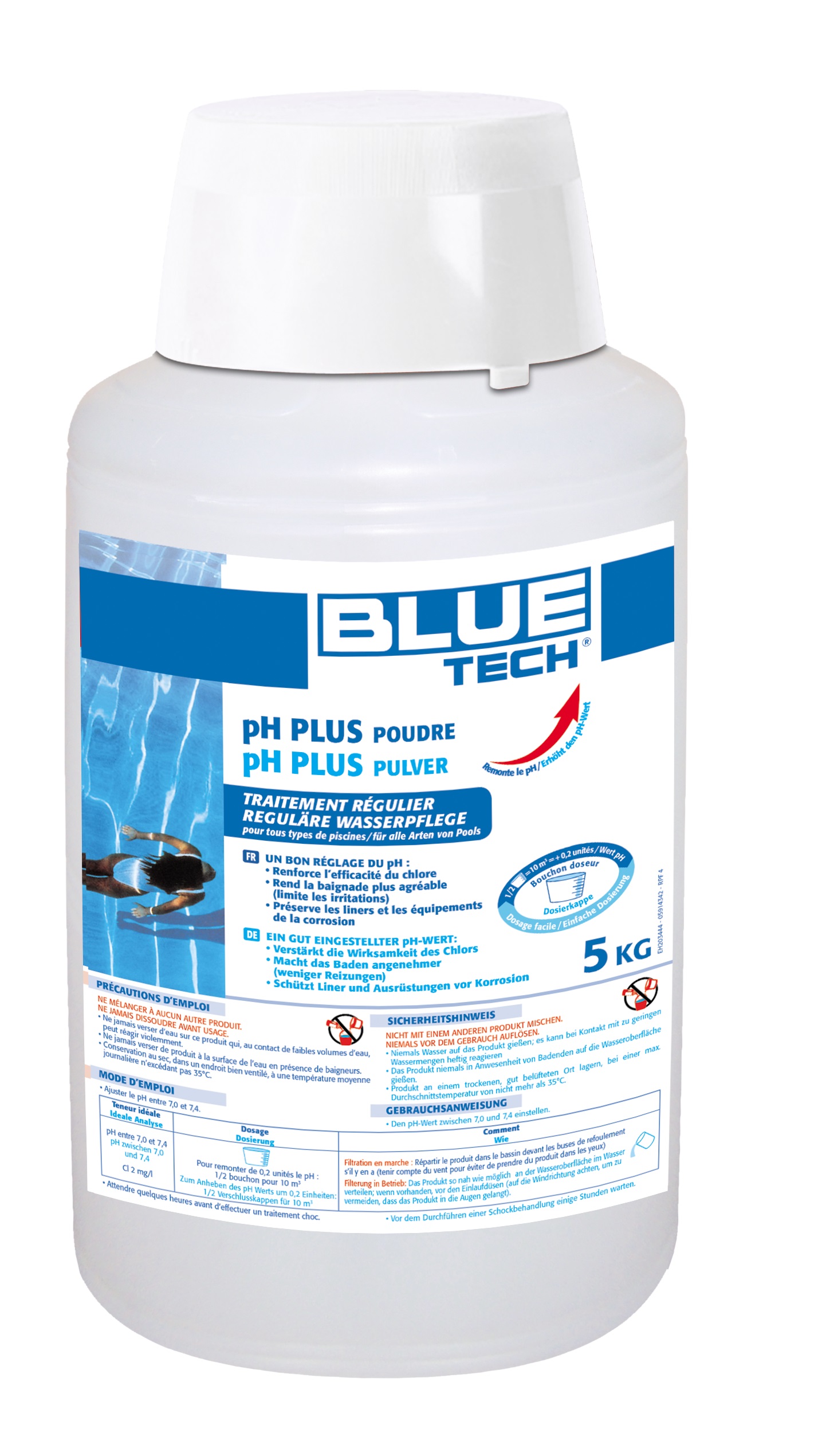 Ph plus poudre 5kg