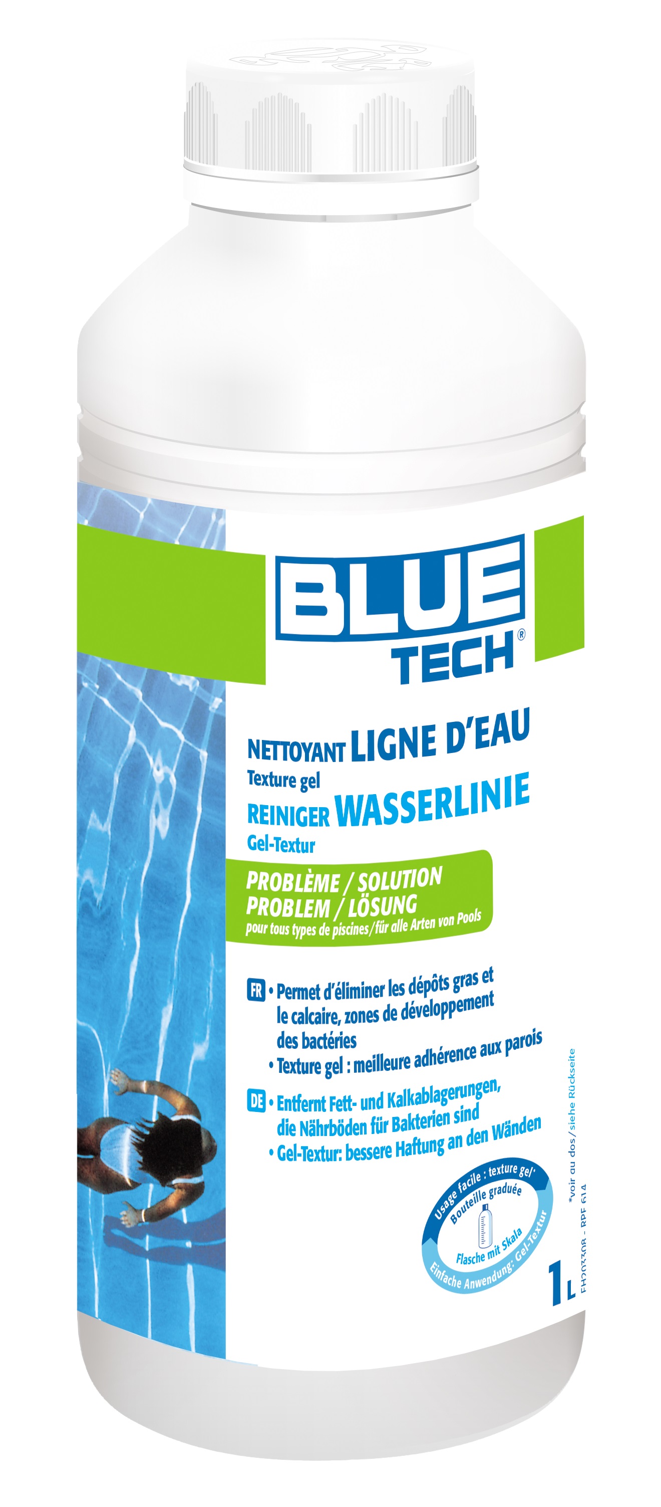 Nettoyant ligne d'eau texture gel 1l