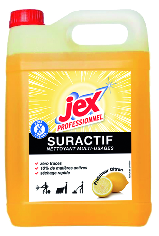 Jex professionnel nettoyant suractif citron 5l