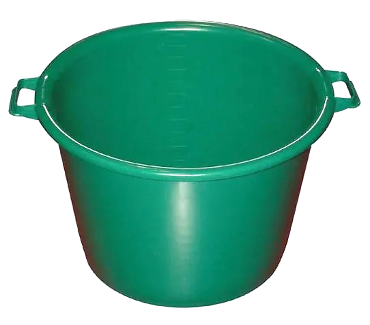 Baquet bas 75l vert