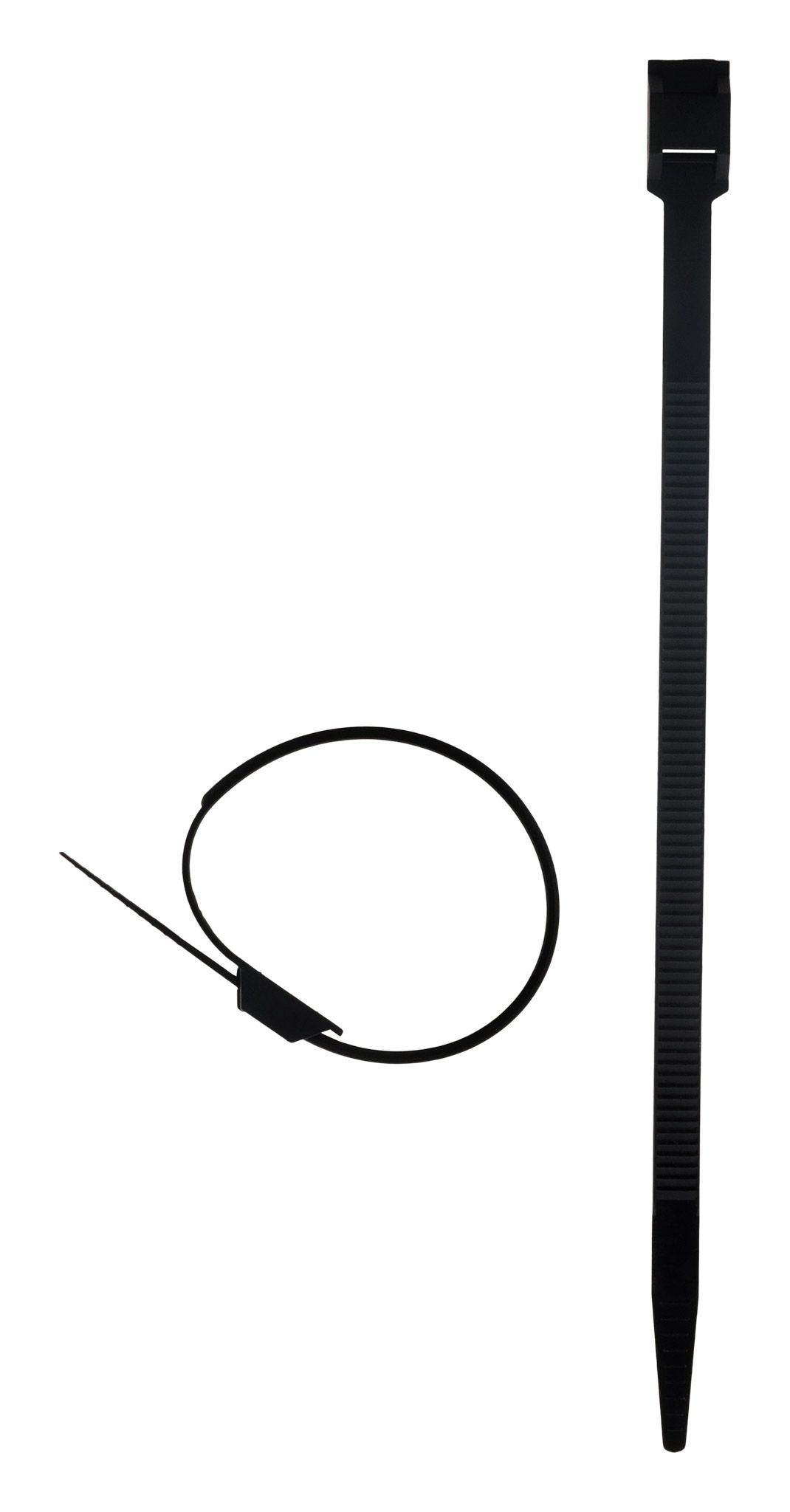 Lot 10 colliers de câblage 6x 175mm noir -zenitech