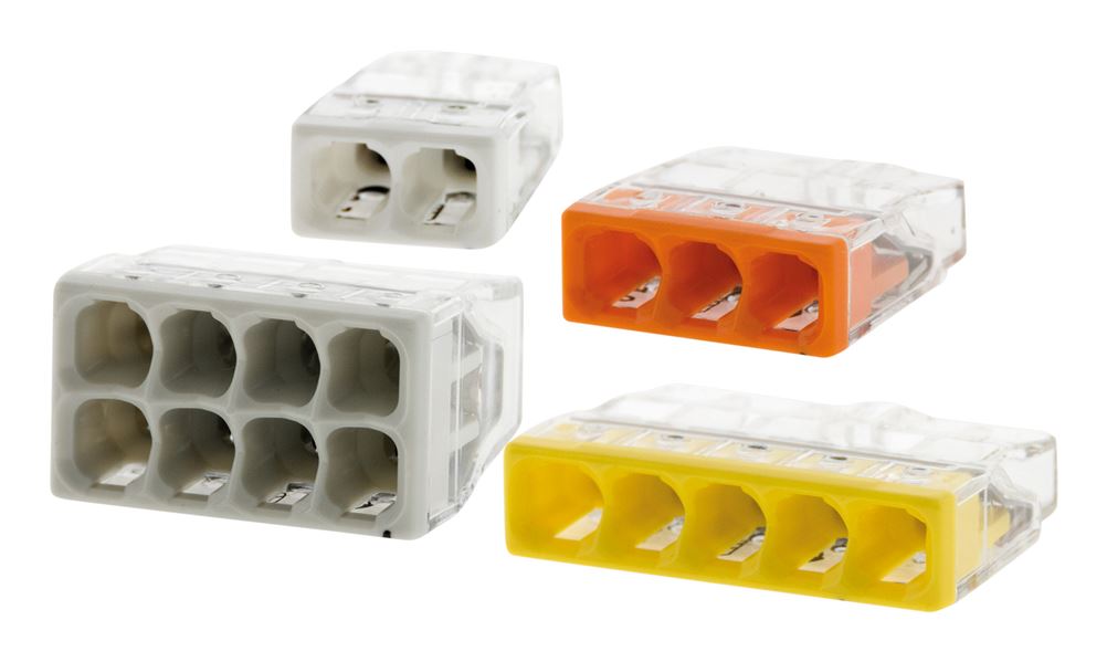 Assortiment de 50 mini bornes de connexion rapide s2273