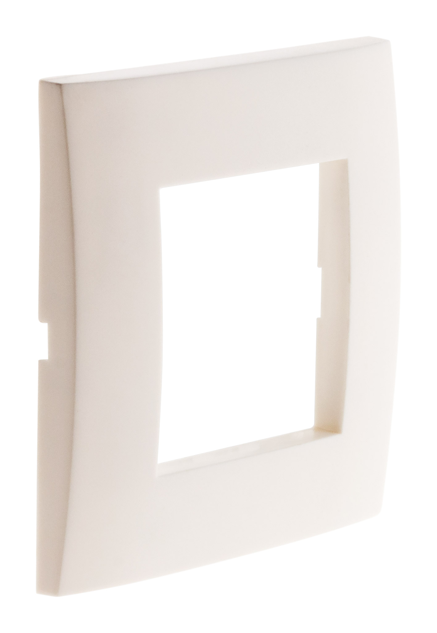 Plaque blanc simple mat simplea