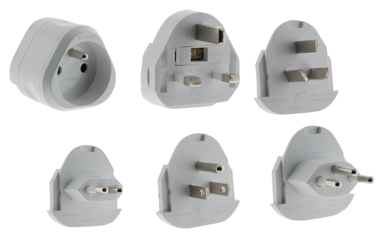 Adaptateur voyage 100 pays - ZENITECH