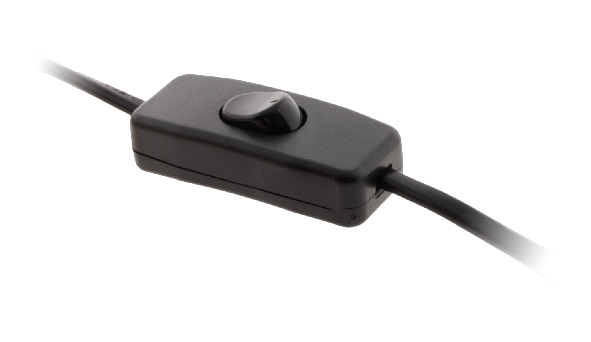 Cordon avec interrupteur pour luminaire 1,5m noir - ZENITECH