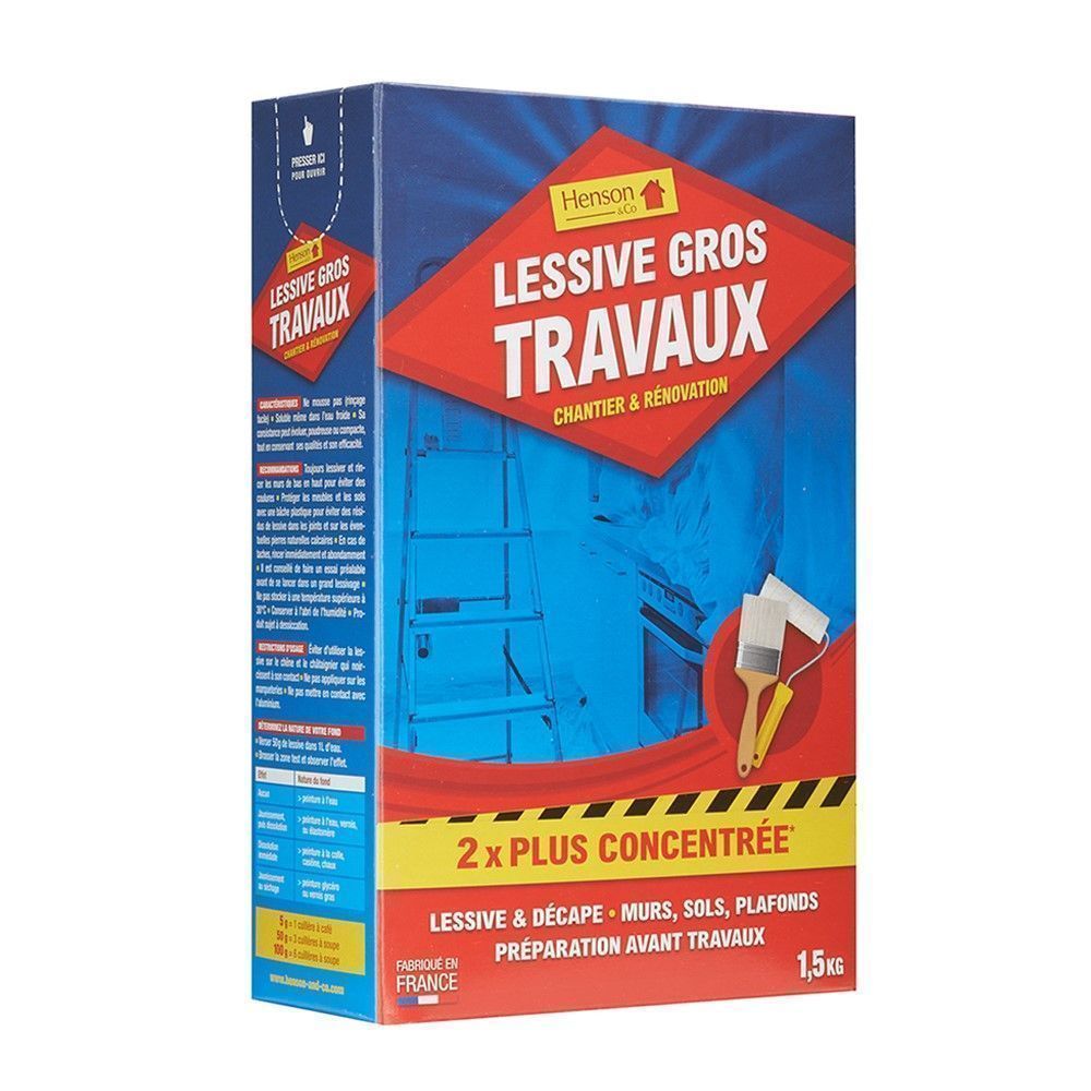 Lessive Gros Travaux HENSON 1.5 kg