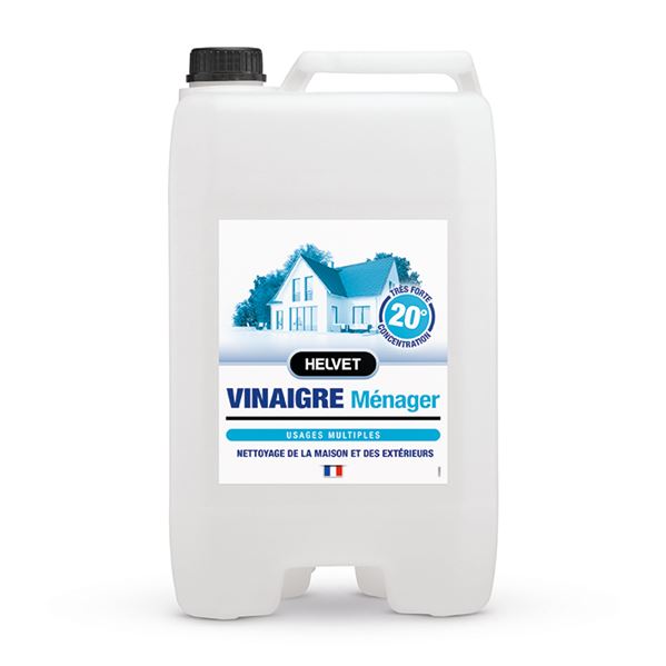 Vinaigre ménager liquide 20° parf. menthe - 10 l