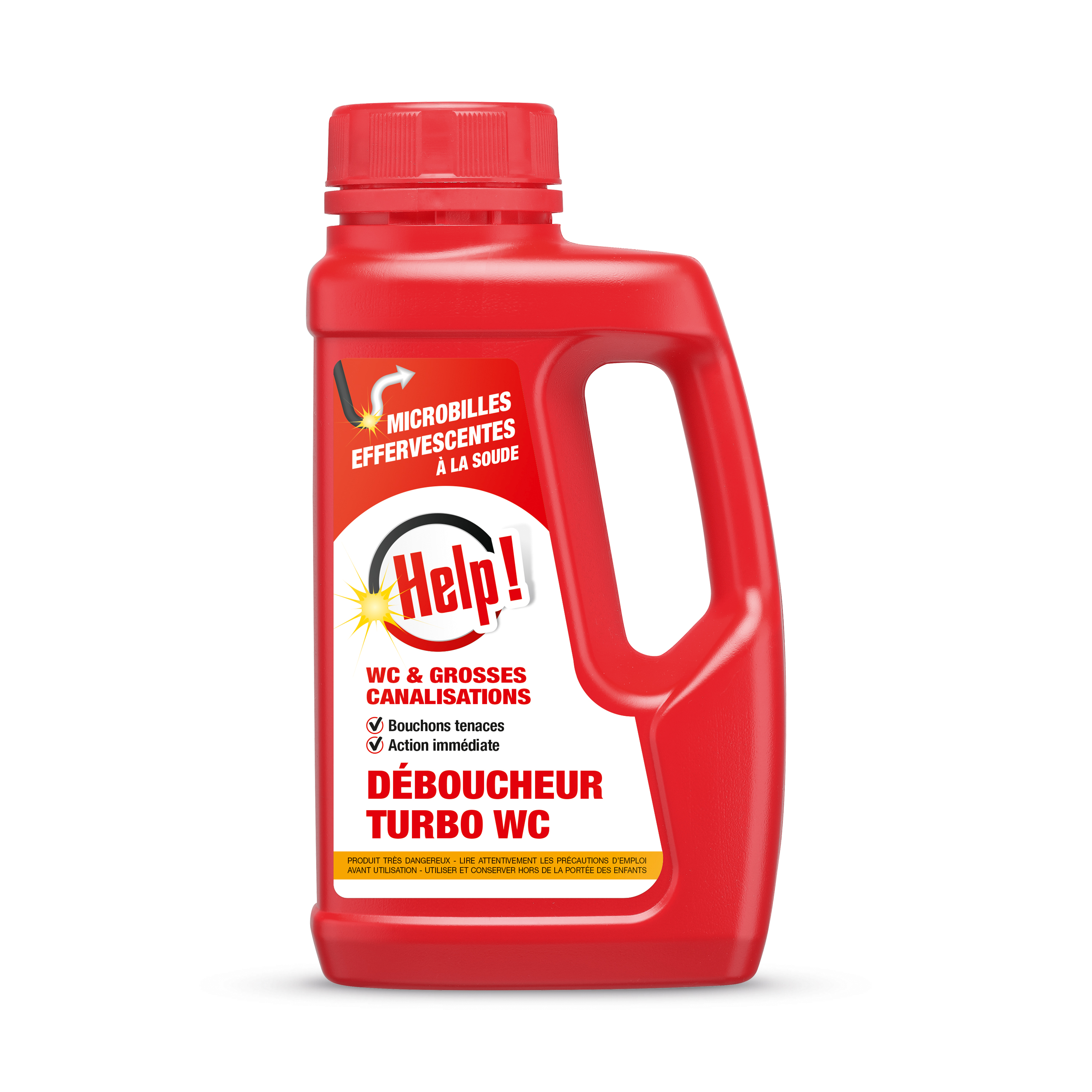 Déboucheur Effervescent TURBO WC 500g