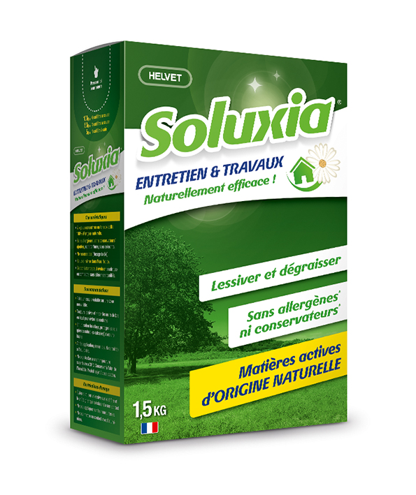 Paquet lessive Entretien & Travaux 1,5 kg - SOLUXIA