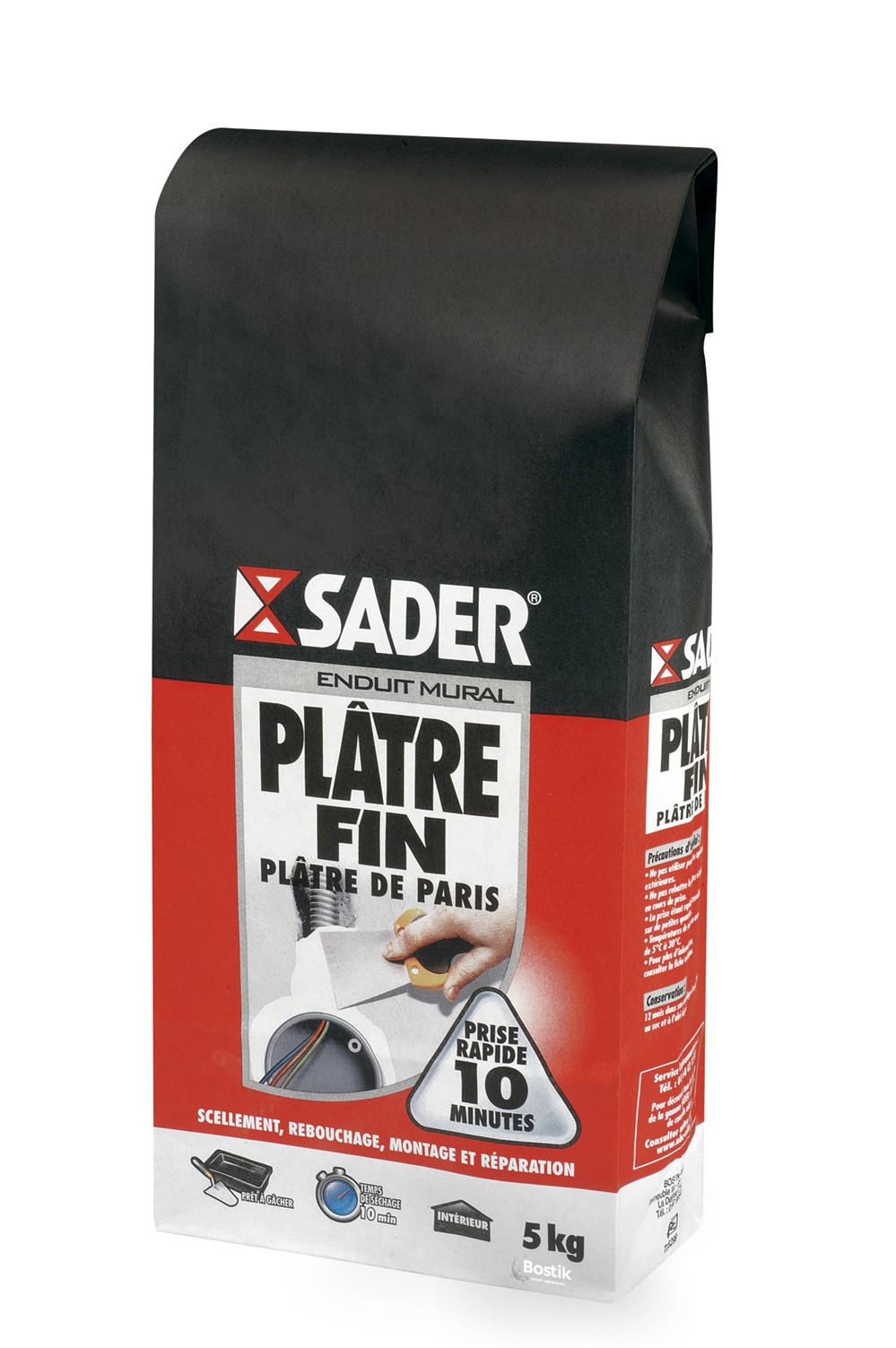 Plâtre fin poudre 5kg