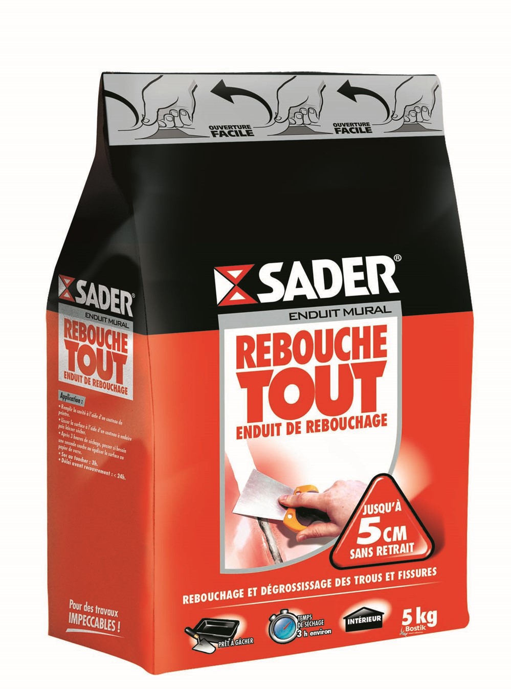 Rebouche tout : enduit de rebouchage en poudre 5kg