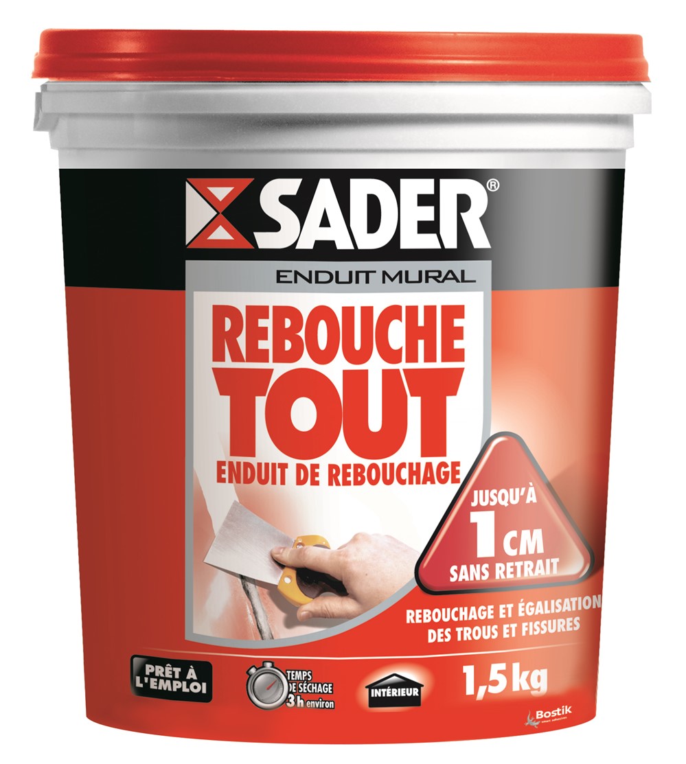 Enduit de rebouchage pâte 1,5kg