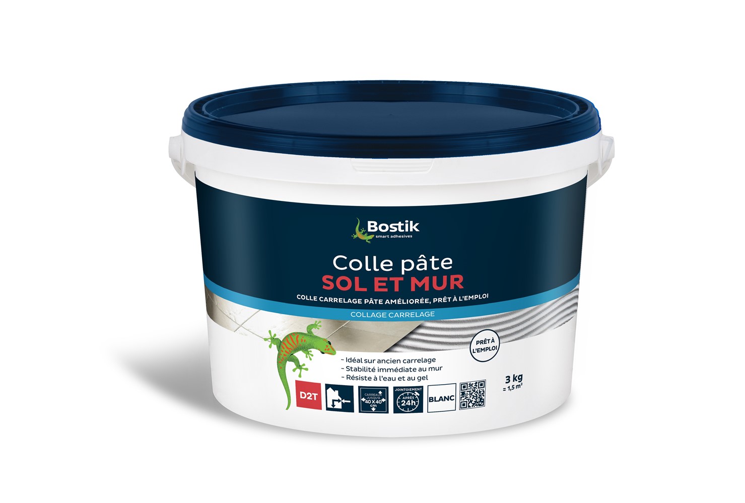 Colle pâte sol et mur - d2t 3kg