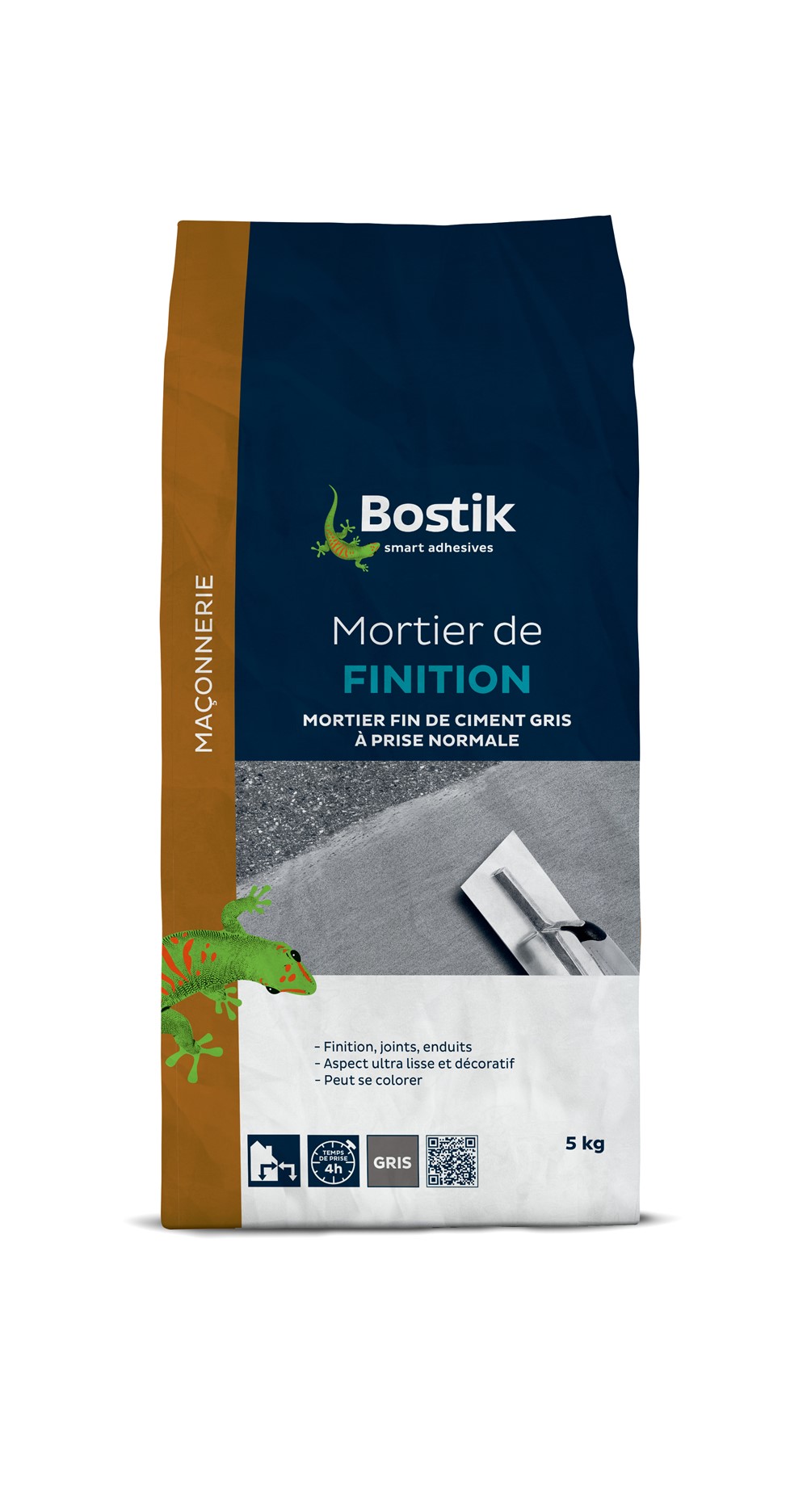 Mortier de finition gris 5kg