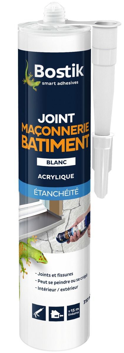 Mastic joint maconnerie batiment